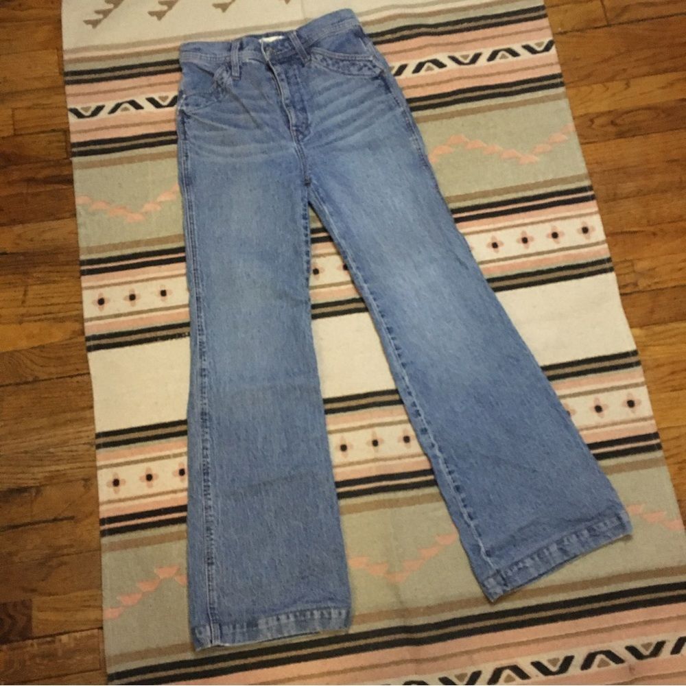 Madewell 25 women’s jeans 11” high rise flare
